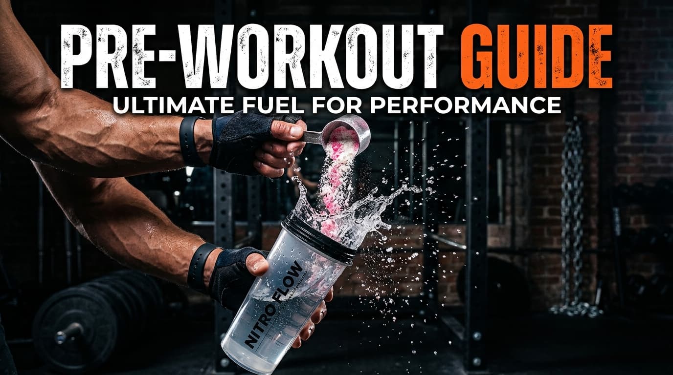 Guía completa de pre-workouts: todo lo que necesitas saber